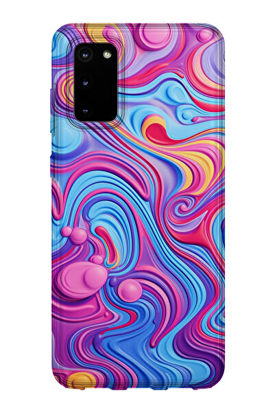 lelia حافظة هاتف شفافة مطبوعة متوافقة مع هاتف سامسونج جالاكسي S20 FE |   مجمو...