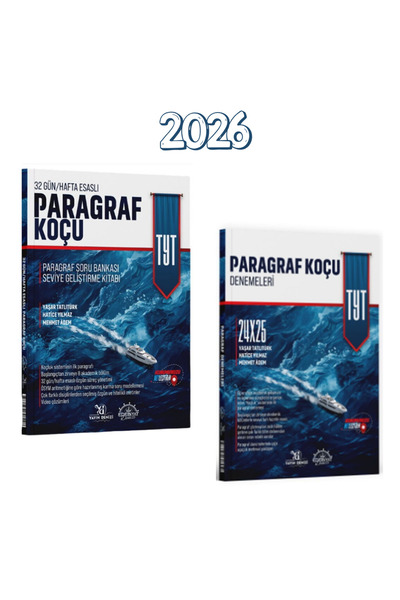 Krallar Karması 2026 Edebiyat Denizi TYT Paragraf Koçu Soru Bankası ve Branş ...