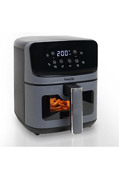 SAACHİ 4.5L Air Fryer with 8 Preset Cooking Programs, Viewing Window, Timer a...
