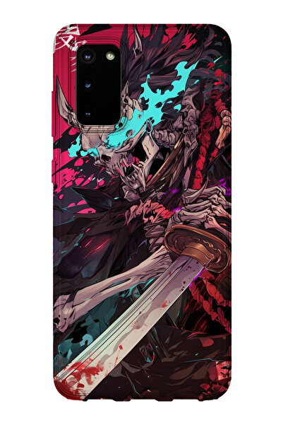 lelia حافظة هاتف شفافة متوافقة مع جالاكسي S20 FE مطبوع |   مجموعة كاتانا ليجن...