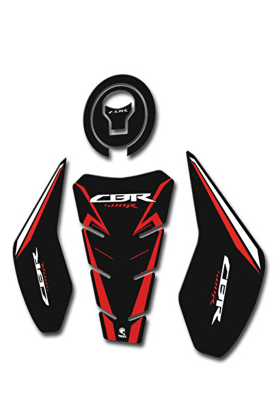 Cbr 500r Tankpad Seti Siyah Kırmızı
