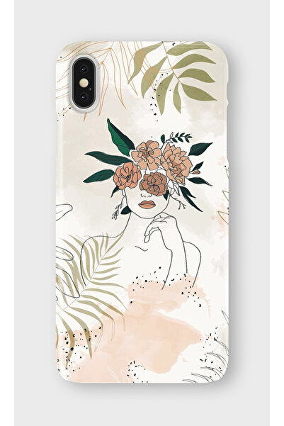 lelia حافظة هاتف شفافة مطبوعة متوافقة مع iPhone XS Max |   مجموعة OneLine Ess...