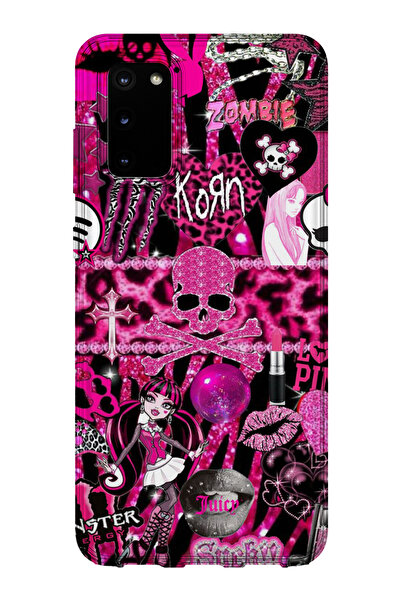 lelia حافظة هاتف شفافة مطبوعة متوافقة مع هاتف سامسونج جالاكسي S20 |   مجموعة ...