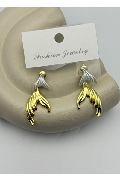 BİJU YILMAZ أقراط بتصميم حجر الذهب الفاخر - 26vipkp46