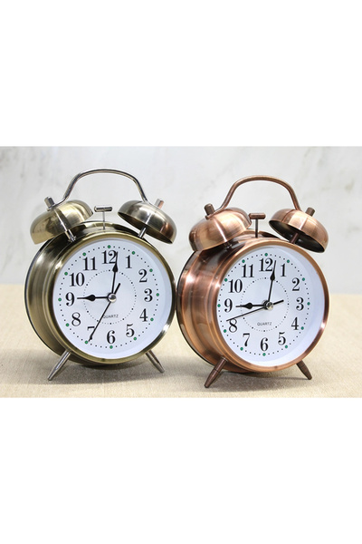 TTT Antique Metal Alarm Clock Model 2