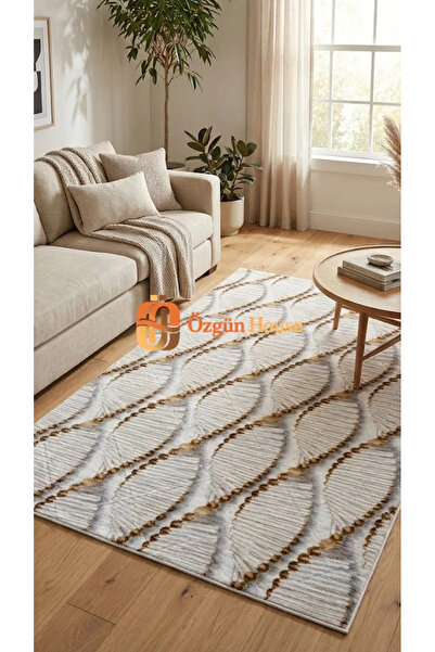 Dinarsu Elite Modern Jel Tabanlı Kaymaz Halı