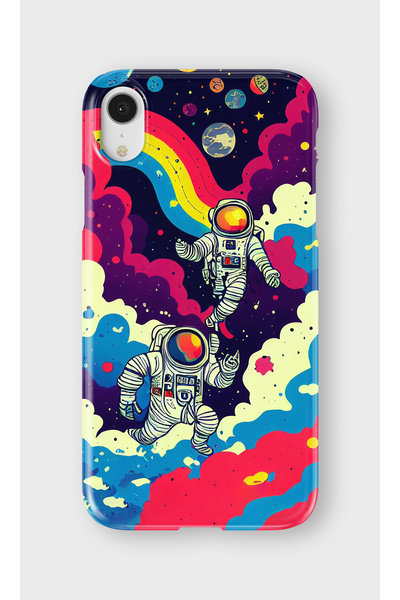 lelia حافظة هاتف شفافة مطبوعة متوافقة مع iPhone XR |   مجموعة كوزميك وِسبر سك...