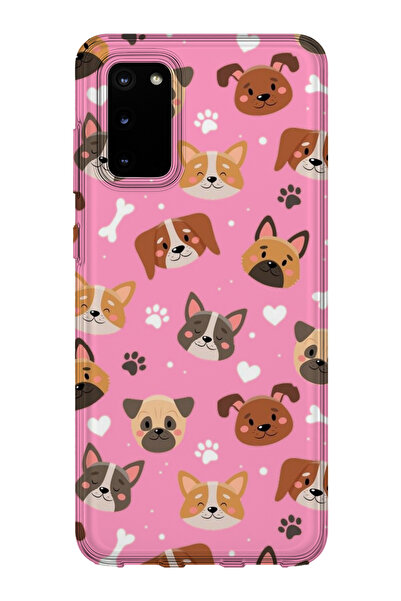 lelia حافظة هاتف شفافة مطبوعة متوافقة مع هاتف سامسونج جالاكسي S20 |   المجموع...