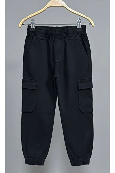 Esprix Kids بنطلون كارجو جوجر للأولاد بقصة مريحة مع خصر وأطراف مرنة