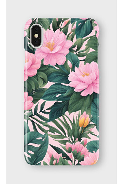 lelia حافظة هاتف شفافة مطبوعة متوافقة مع iPhone X/XS |   مجموعة فلورالوكس بوت...