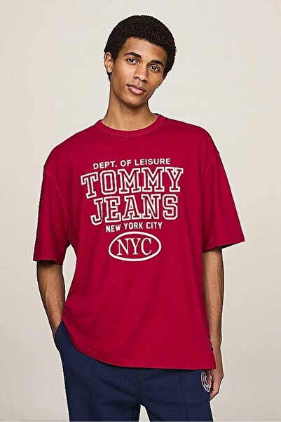 Tommy Jeans Tricou barbati Ovz Vintage NYC Tee DM0DM18543