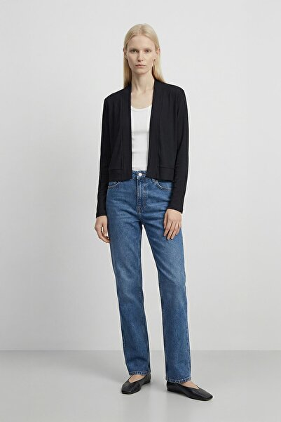 Rays 7160 Long Sleeve Short Cardigan Black