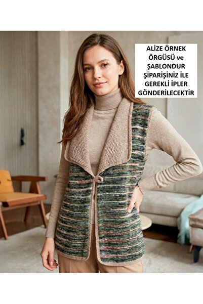 Alize Superwash Artisan ile yapılan muthiş desenler HIRKA Set2