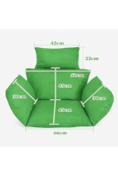 Reblonix Egg-shaped rocking pillow