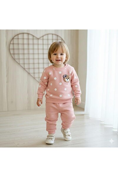 Bilge Trend Baby Girl Children's 3-Ply Winter Underwear Set with Shardon Inside