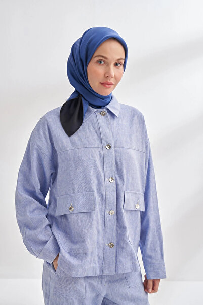 ARMANDA PREMIUM ÇİFT TARAFLI TWILL İPEK EŞARP