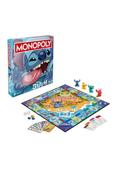 Hasbro Gaming Monopoly Stitch Board Game G0388