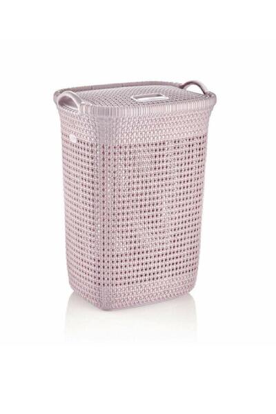 Rio Çamaşır Sepeti Kirli Örgü Desenli 52 LT 8065