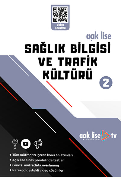 Açık Lise TV Açık Lise Sağlık Ve Trafik Bilgisi 2 - Güncel Müfredat