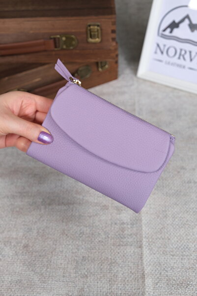 Norvi Leather Genuine Leather Small Women's Wallet 1321