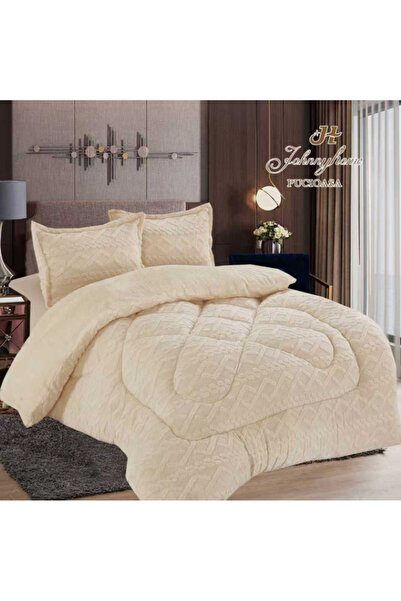 trendyhome Quilt Set + 2 Pillowcases, Cocolino