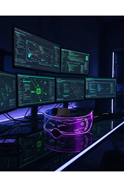 lowell home Multi-Color Led Party Glasses Ergonomic and Lightweight Design