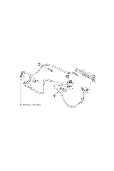 Renault SENZOR PRESIUNE LICHID SERVODIRECTIE Logan/Dokker/Jogger/Stepway