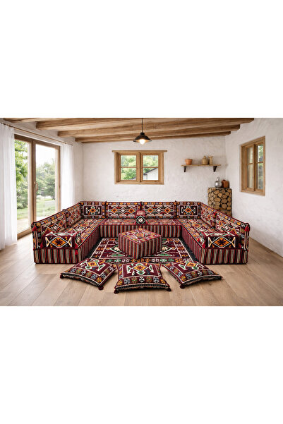 Dekor Köşe Kilim Köşe Oturma Seti | 22 DNS Sert Sünger | Salon & Kış Bahçesi ...