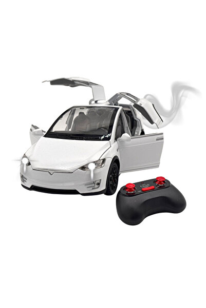 OEM Tesla Model X Metal Model Car, with Remote Control, Water-Based Smoke, Li...