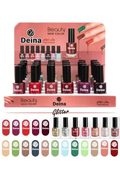 Deina مجموعة طلاء أظافر (24 لونًا)