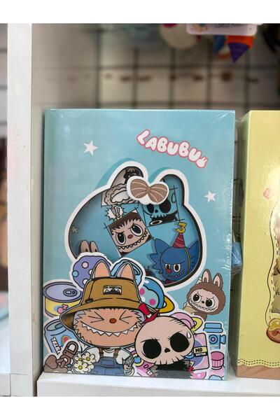TATLI GÜNLER Labubu Karakter Temalı Kilitli Hatıra Defteri – Çocuk Ve Gençler...