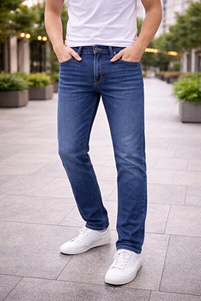 FBI Men's Regular Fit Jeans – Blue