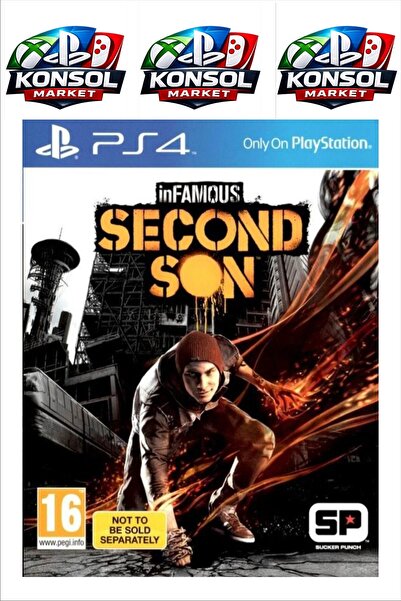 Konsol Market Infamous Second Son - Playstation 4 Oyunu (Açılmış)