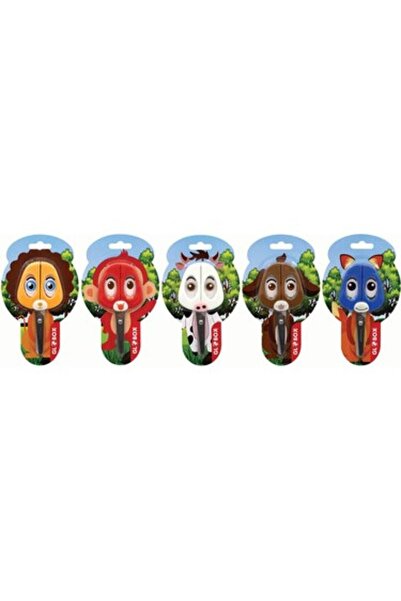 TATLI GÜNLER Globox Figürlü Öğrenci Makası – Çocuklar İçin Güvenli Makas (1 A...