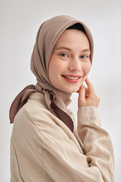 ARMANDA PREMIUM ÇİFT TARAFLI TWILL İPEK EŞARP