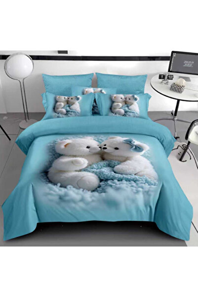 trendyhome Double bed linen, Superior Fine Cotton, 6 pieces