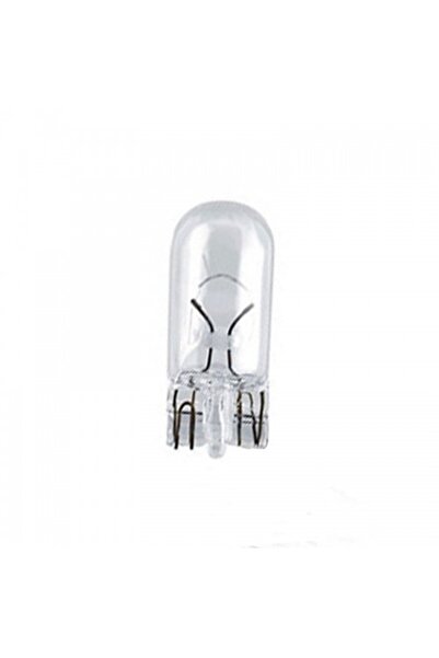 Philips Bulb Without Socket W5W 12V Set of 10 Pieces
