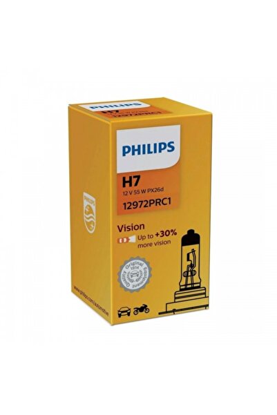 Philips Headlight bulb H7 55W 12V Vision (Box)