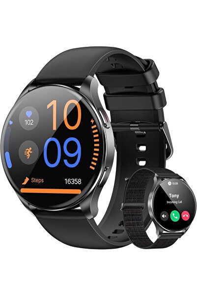 HYX Smart Watch for Women Men (Make/Answer Calls),1.43''AMOLED Touchscreen Fi...