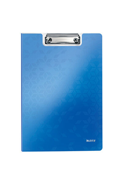 Leitz Double Clipboard Metallic Blue Wow