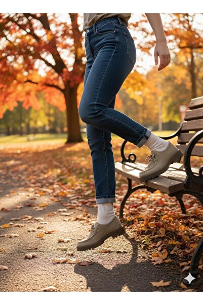 Pabuçland Genuine Leather Casual Shoes Loafer