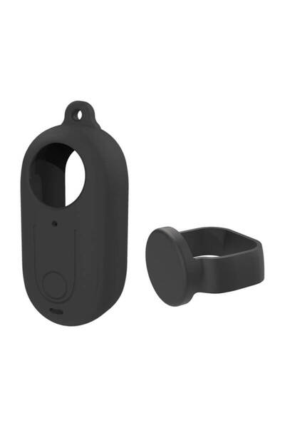 PULUZ Carcasă de protecție din silicon cu capac de obiectiv pentru Insta360 G...