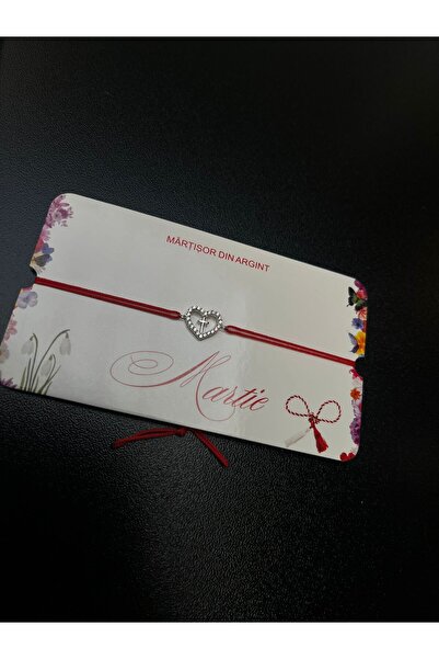 eboxluxury 925 silver martisor heart with cross