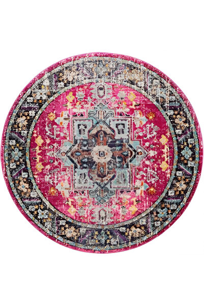 Rugs Modern Halı Red Black Themed Multicolored Traditional Motif Vintage Wove...