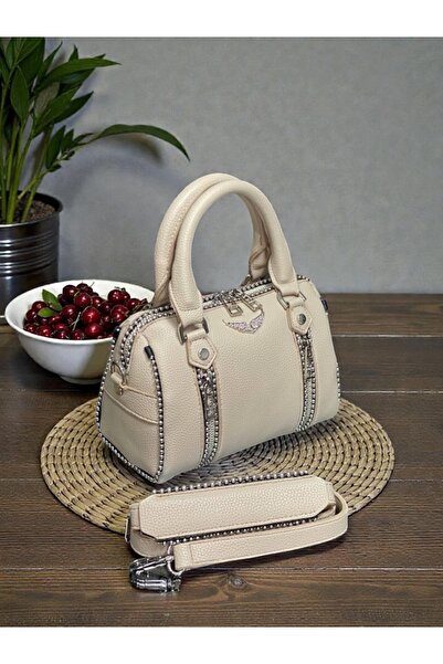ÇANTA Bej El Ve Omuz Çantası