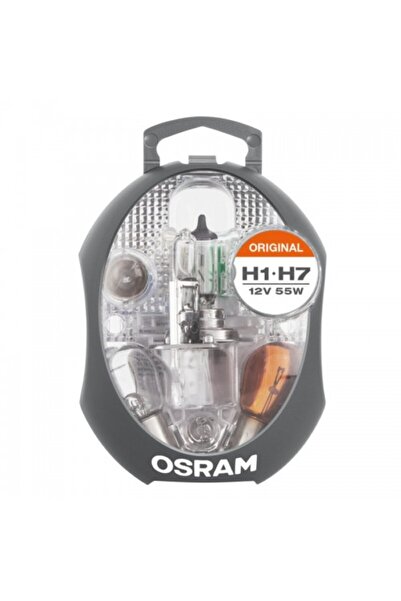 Umbrella Set Becuri Auto De Rezerva 12V H1/H7 Osram