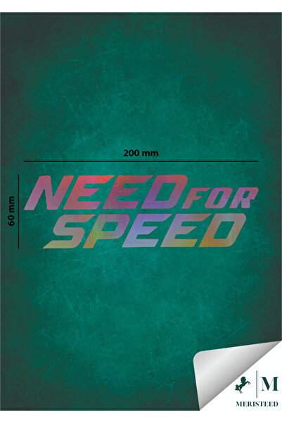 meristeed ملصق سيارة نيد فور سبيد للسيارات والدراجات النارية والزجاج والكمبيو...