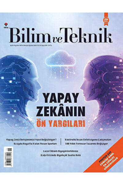 Tübitak Yayınları Bilim ve Teknik Dergi Şubat 2026