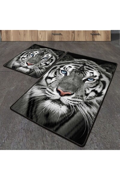 Lenjerii Deosebite Set 2 covorase baie dreptunghiulare, Chilai Home, Hunter Djt