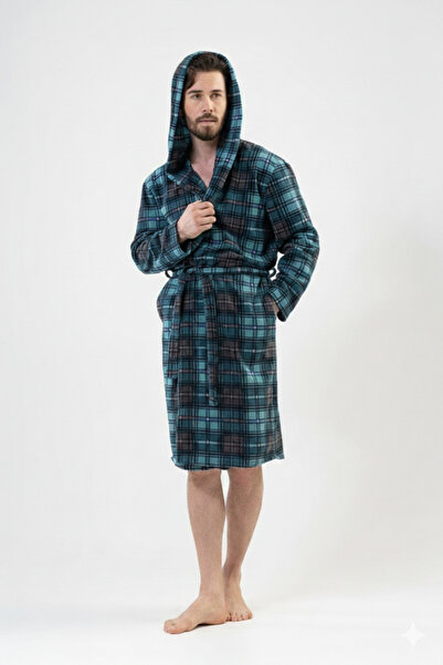 Viennetta Ανδρική ρόμπα με απαλή υφή, ειδικό μοντέλο για την 14η Φεβρουαρίου,...